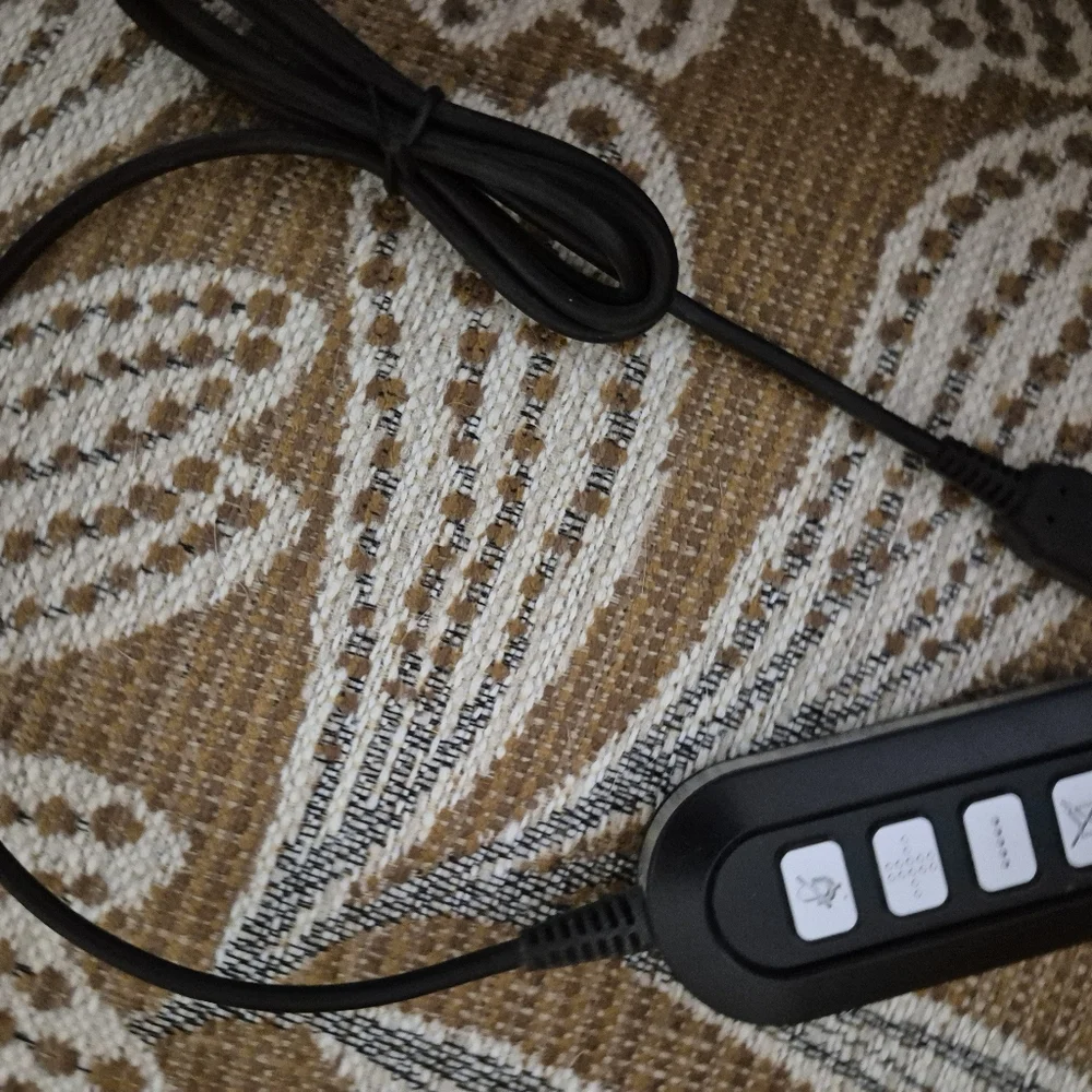Black Wired Computer Headset by MPOW